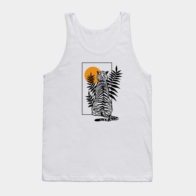 Tiger Tank Top by SommersethArt